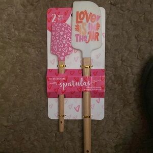 Set of 2 valentines spatulas